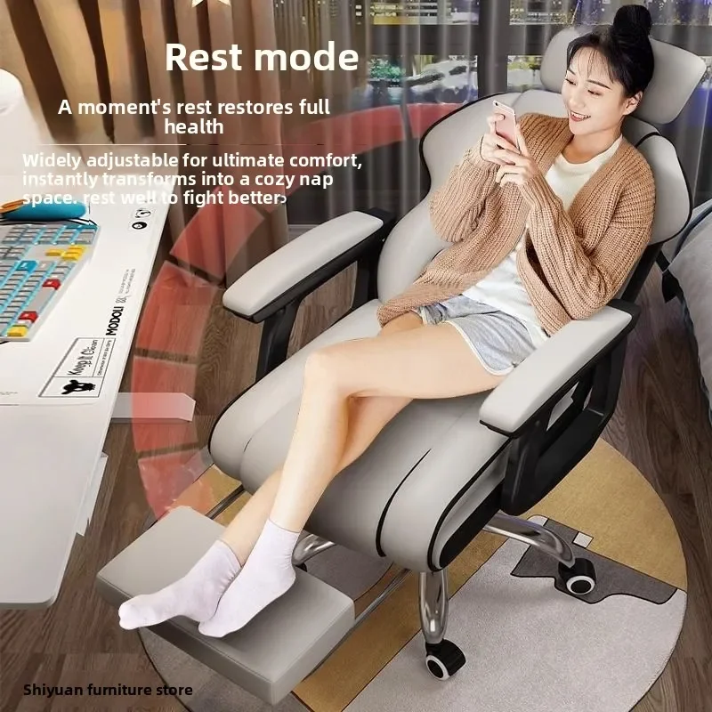 Ergonomic Office Chair - Ergonomische bureaustoel met rugondersteuning, geschikt voor