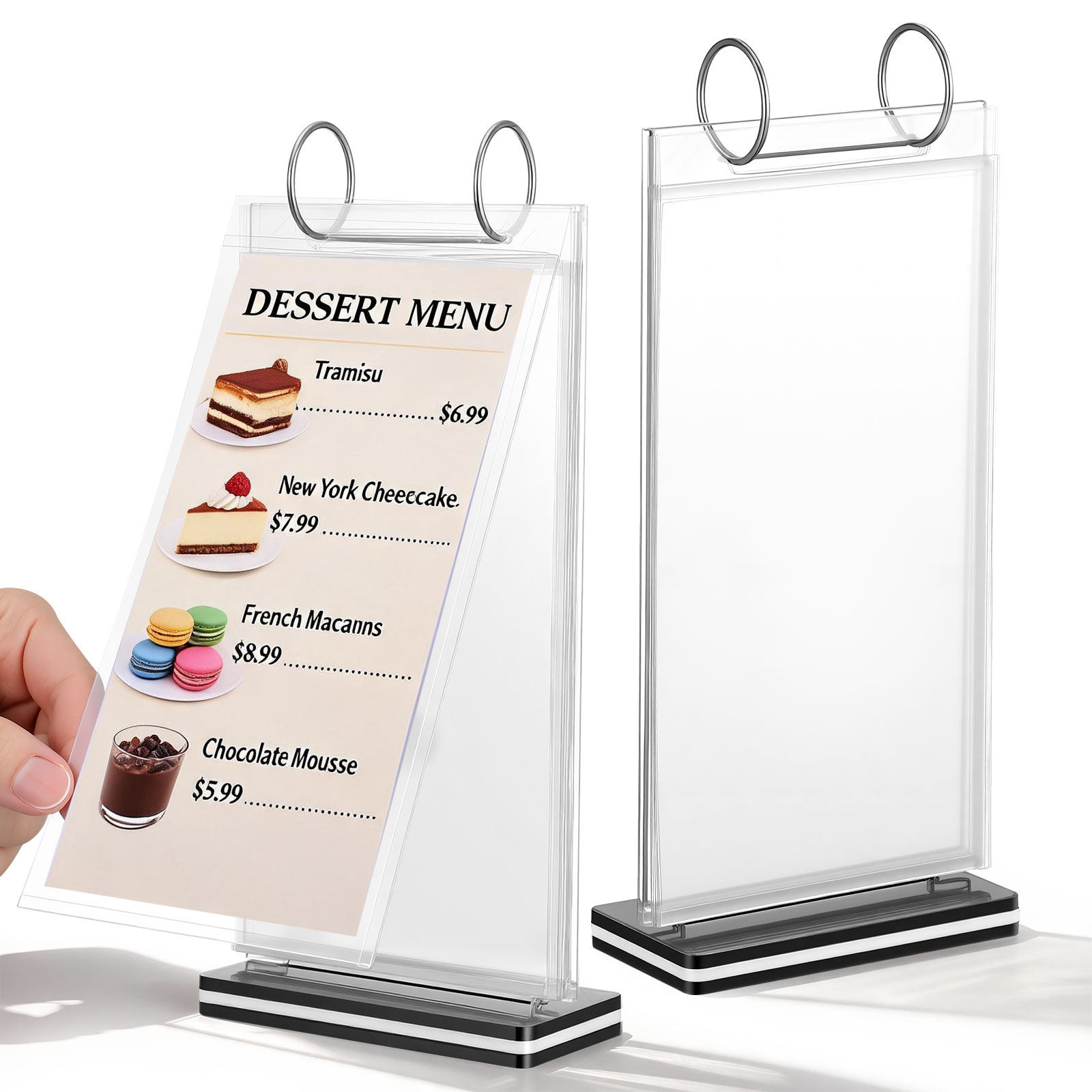 2 stuks klapbare menuhouder, s - Document Holder Stand recensie en prijs